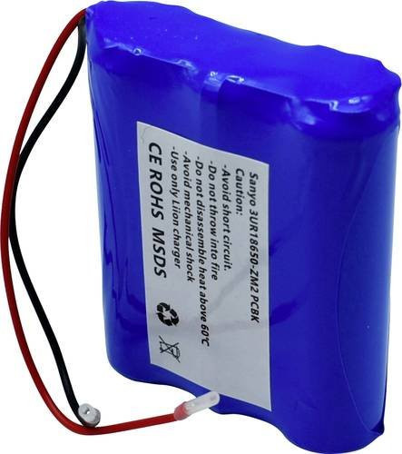 Sanyo 3/UR18650-ZM2 PCBK Spezial-Akku 18650 Li-Ion 11.1V 2420 mAh in Blau - Bild 1