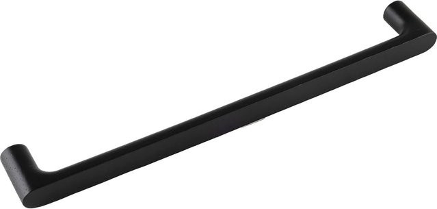Furnipart Holzgriff Pinta aus Esche, Schwarz gebeizt, Breite: 27,2 cm, Tiefe: 2,56 cm, Höhe: 1,6 cm - Bild 1
