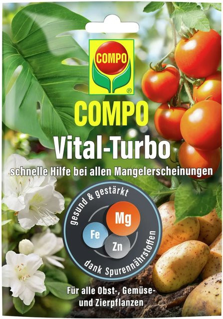 Compo Vital-Turbo Wasserlösliches Pflanzen-Tonikum, 20 g - Bild 1