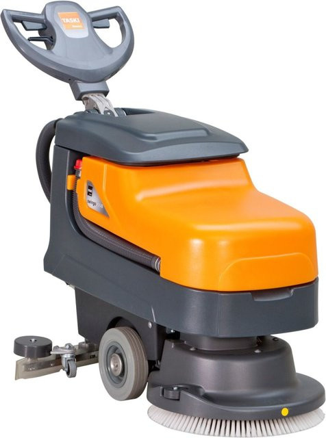 Diversey TASKI swingo 455 B BMS Kompakte Scheuersaugmaschine in Orange/Grau - Bild 1