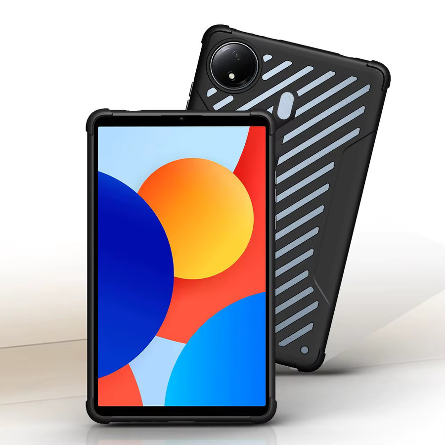 Xiaomi Schutzhülle für Redmi Pad SE 8,7 2024 aus weichem TPU Silikon, Stoßfest, Schwarz - Bild 3