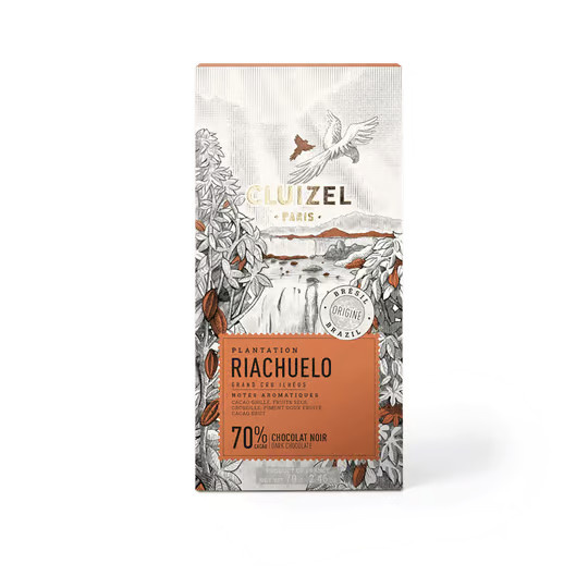 Cluizel Dunkle Schokolade Plantation Riachuelo 70 % Karamell - Bild 2