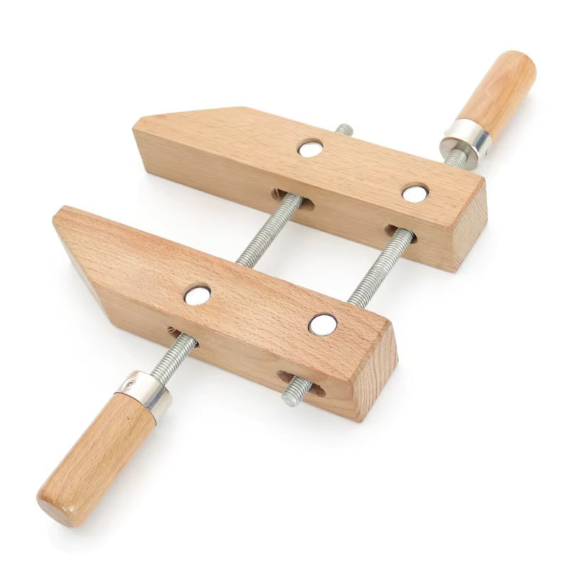 JUSTINLAU Holz-Handschraubzwinge verstellbare Parallelzwinge für die Holzbearbeitung in 6/8 Zoll - Bild 4