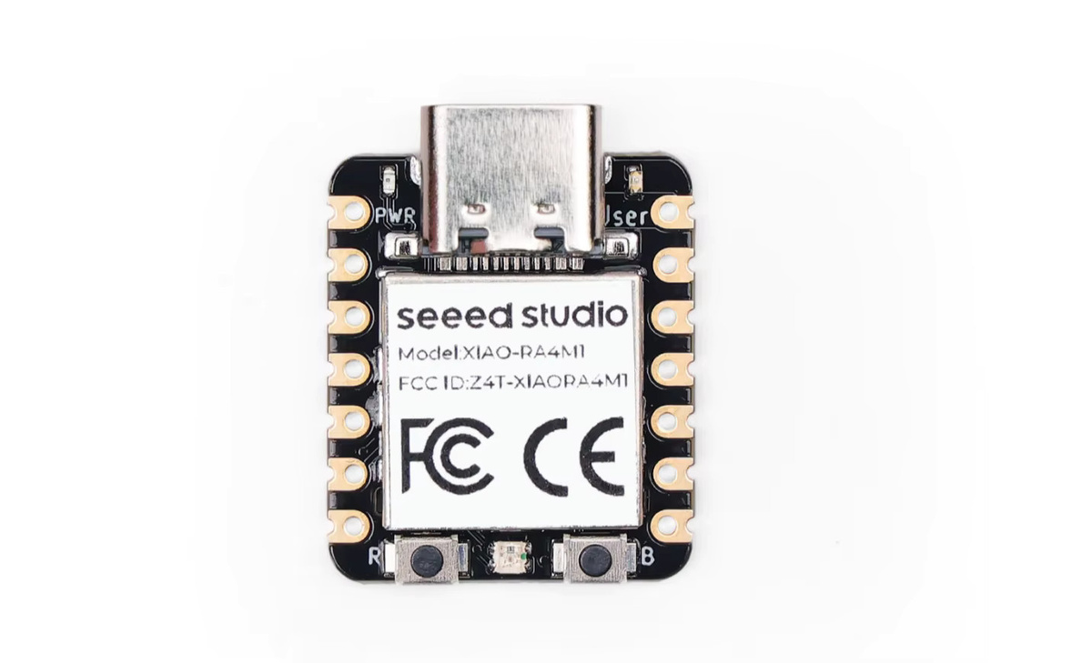 Arduino UNO XIAO RA4M1 Dev-Board mit 32-Bit Renesas RA4M1, 19 GPIOs, RGB-LED, CAN BUS und USB-C in Schwarz und Multicolour - Bild 2