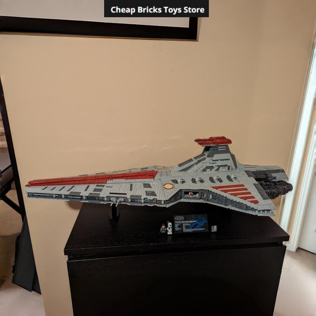 Potdemiel Venator-Klasse Republic Attack Cruiser, Bausteine, 5374 Teile, Star Wars - Bild 1