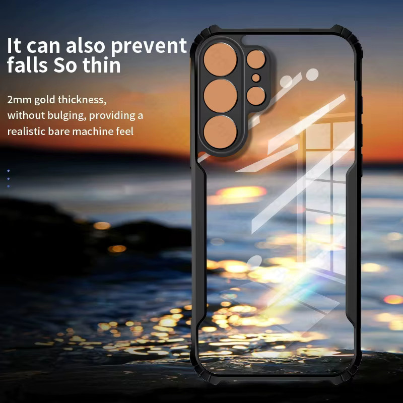 Transparente Kristall-Acryl Schutzhülle für Samsung Galaxy S26 Ultra und Samsung Galaxy S26 Plus, stoßfeste Panzerhülle - Bild 5