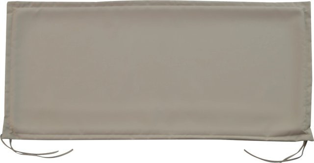 Sitzkissen-Bezug für Gartenbank Edgewood aus Akazie in Lichtgrau, rechteckig, Polyester - Bild 1