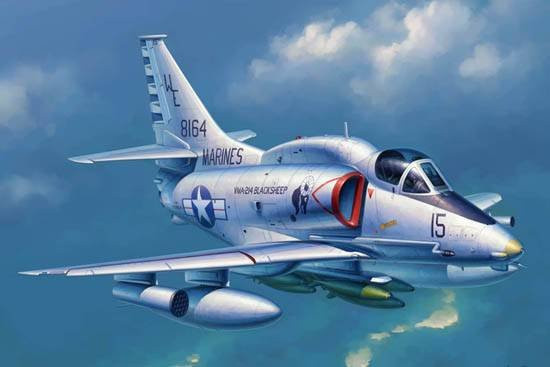 Trumpeter A-4M Skyhawk, Fahrzeug, 1:32, Grau - Bild 1