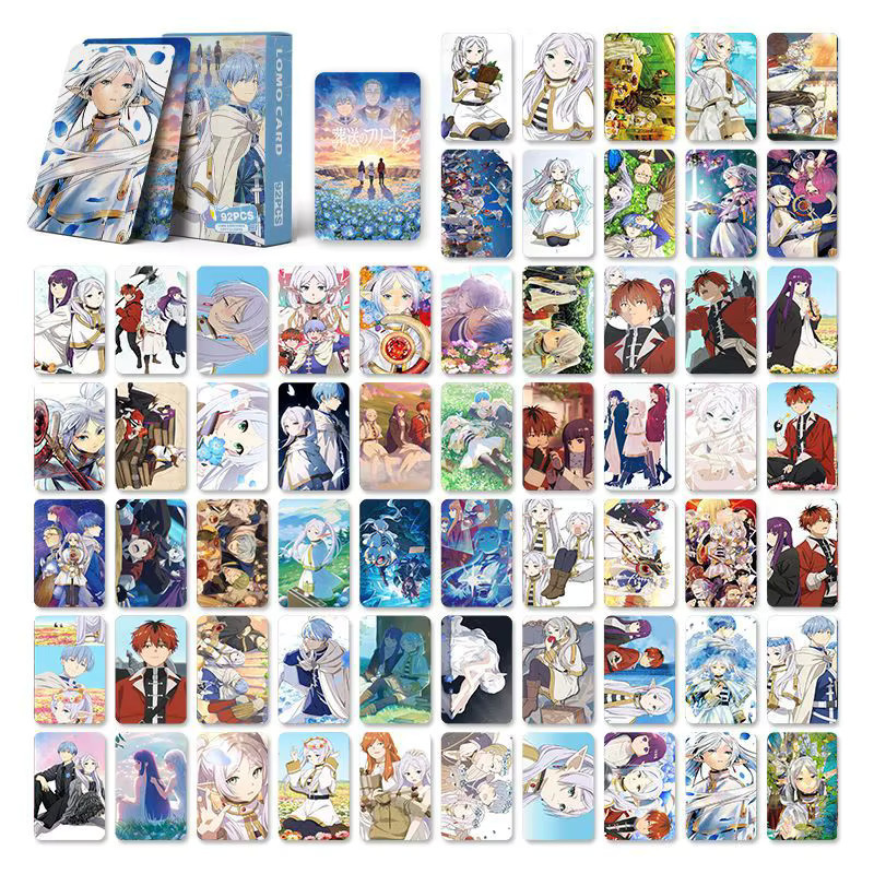 Bandai Anime-Stil Mini-Karten, Fotokarten, Fantasy, bunt, 92 Stück - Bild 2