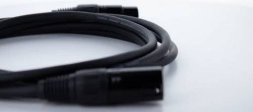 Cordial EM 10 FM XLR Verbindungskabel Schwarz mit 1x XLR-Buchse 3 polig und 1x XLR-Stecker 3 polig - Bild 1