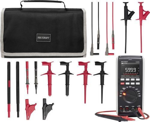 Voltcraft VC-851 Multimeter mit MLSet-100 Messleitungen und Tasche in Multicolour - Bild 1