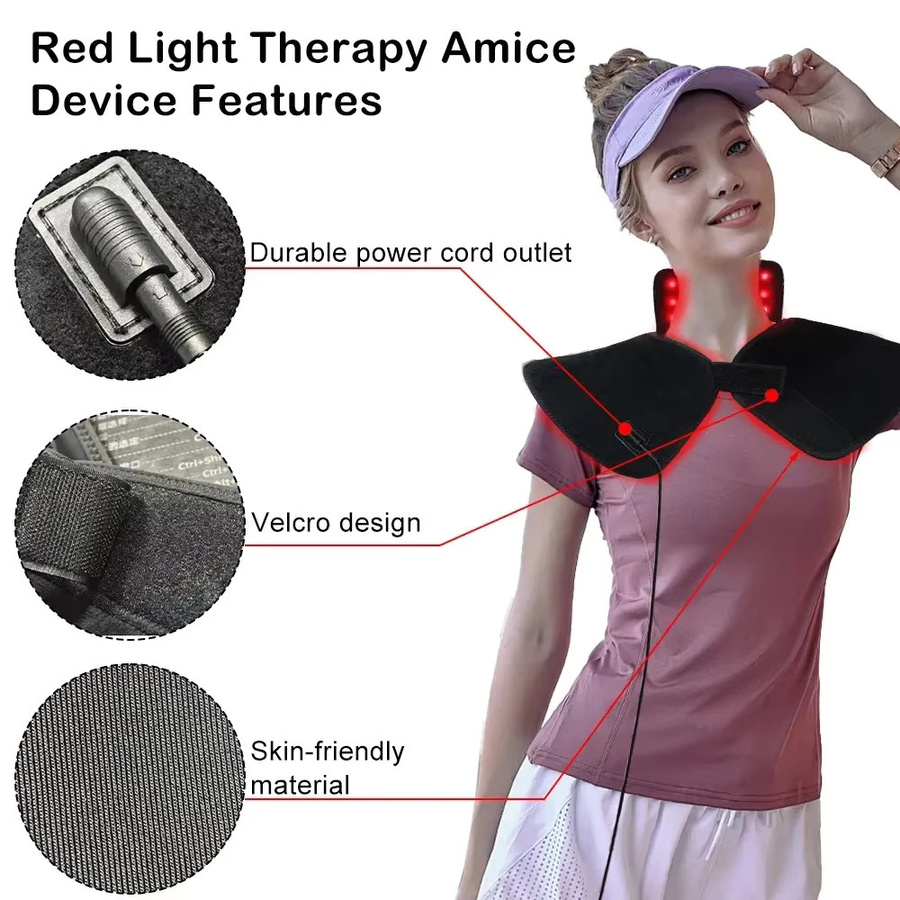 ZONGKUNG Lichttherapie-Pad, Schwarz - Bild 3