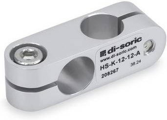 Di-soric Kreuzverbinder 208267 aus Aluminium in Silber - Bild 1