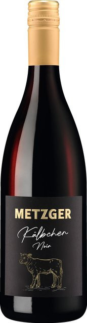 Uli Metzger Kälbchen Noir Rotwein, Pfalz, 2022, trocken, 0,75 l - Bild 1