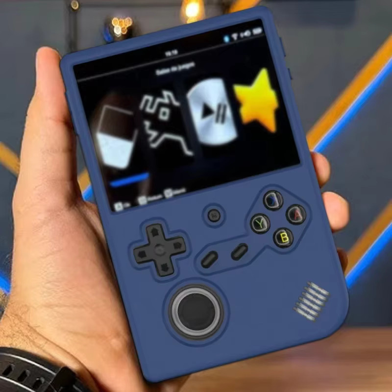 Anbernic Silikonhülle für RG40XXV Handheld-Spielekonsole in Weiß, kratzfest und waschbar - Bild 3
