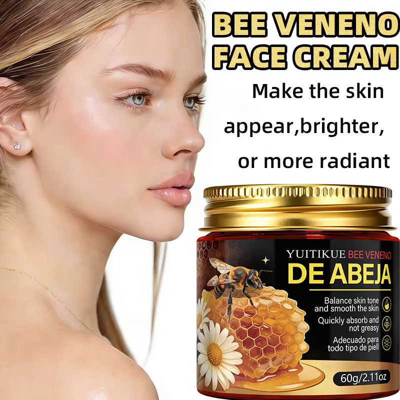 YUITIKUE Bienengift Gesichtscreme, 60g, für alle Hauttypen - Bild 4