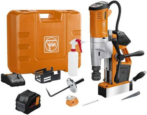 Fein AKBU 35 PMQW 18V AS Akku-Universal-Magnet-Kernbohrmaschine 18V bürstenlos, orange - Bild 1