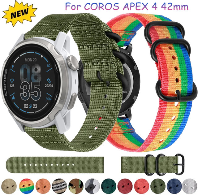 COROS Uhrenarmband Nylon, 22 mm, Unisex - Bild 1
