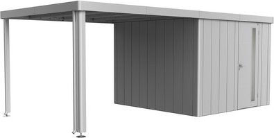 Biohort Seitendach Neo in Silber-Metallic mit Breite: 300 cm und Länge: 291 cm - Bild 1