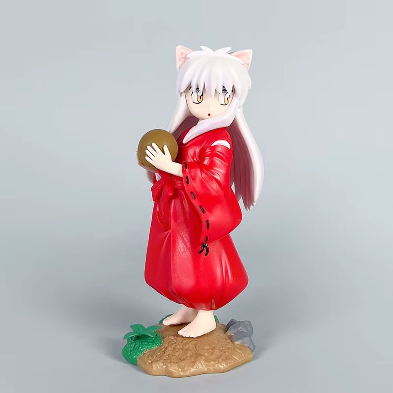 Bandai Inuyasha Sesshoumaru Kindheit Anime Figur in Weiß und Rot, Höhe: 16 cm - Bild 2
