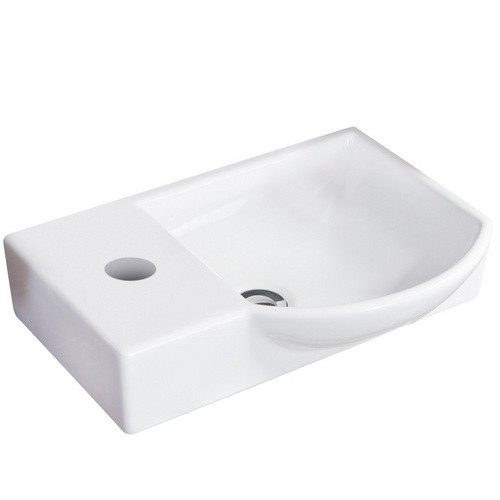 FACKELMANN Waschplatz-Set SBC Gäste Bad in AstEiche Braun, B/T/H: 45,5 x 32,0 x 70,5 cm - Bild 2