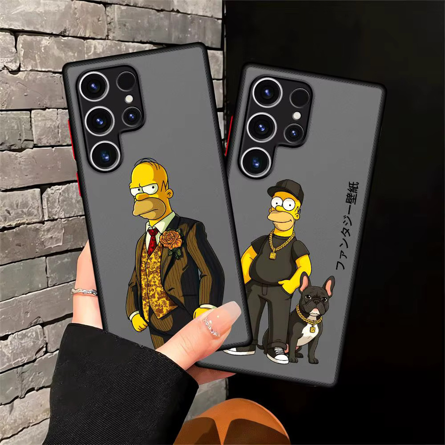 Handyhülle The Simpsons Cool Homer für Samsung Galaxy S20 S21 S22 S23 FE S24 Plus S25 S26 S20 Ultra Note 20 Ultra und Galaxy S10 - Bild 2