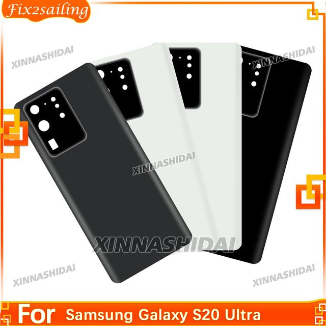 Fix2Sailing Batterie-Rückabdeckung für Samsung Galaxy S20 Ultra in Schwarz oder Grau - Bild 1