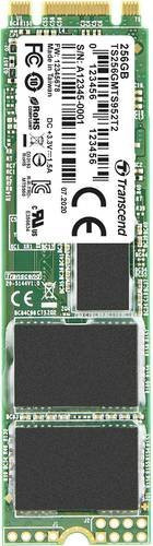 Transcend MTS952T2 Industrial M.2 SATA SSD 256GB Green - Bild 1