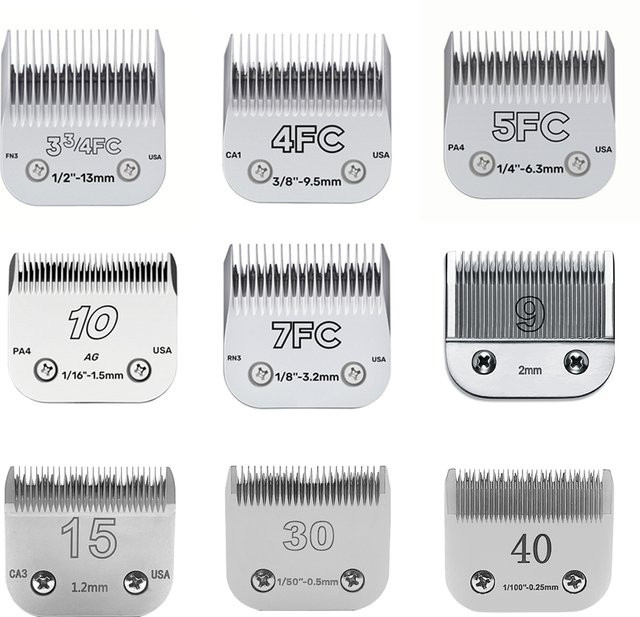 OwnLifeYF Professionelle Haustier-Hundeschneidemaschine in Silber, passend für Andis, Oster A5 und Wahl KM Clippers - Bild 1