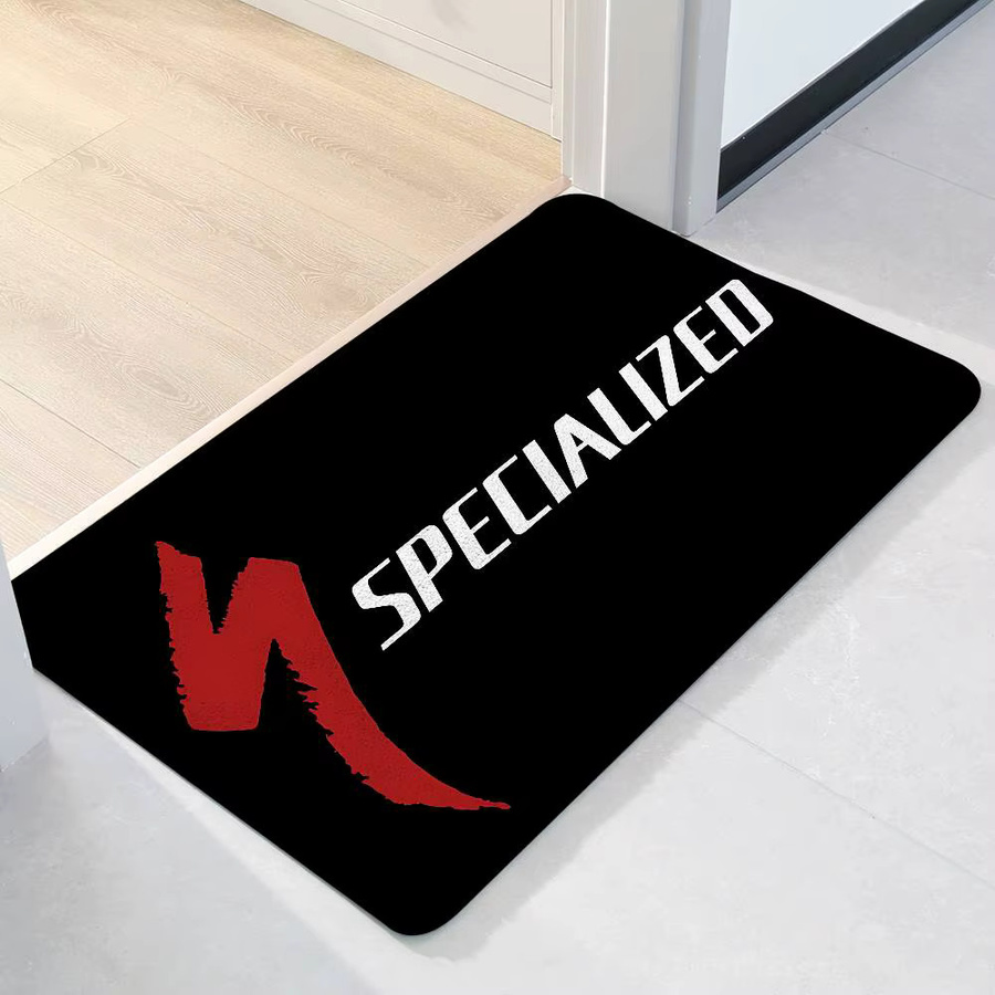 S-SpecializedES Hd Bodenmatte Rastar in Schwarz als Wohnzimmerteppich, Schlafzimmerteppich oder Outdoor-Teppich in rechteckiger Form - Bild 6