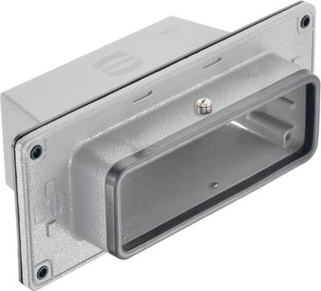 HARTING Wanddurchführungsgehäuse 19 30 024 1141 19300241141 in Silber - Bild 1