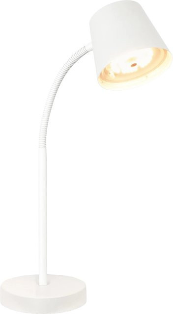 Brilo Akku-Schreibtischlampe Biwo LED mit Touch-Funktion, dimmbar und schwenkbar, Weiß - Bild 1