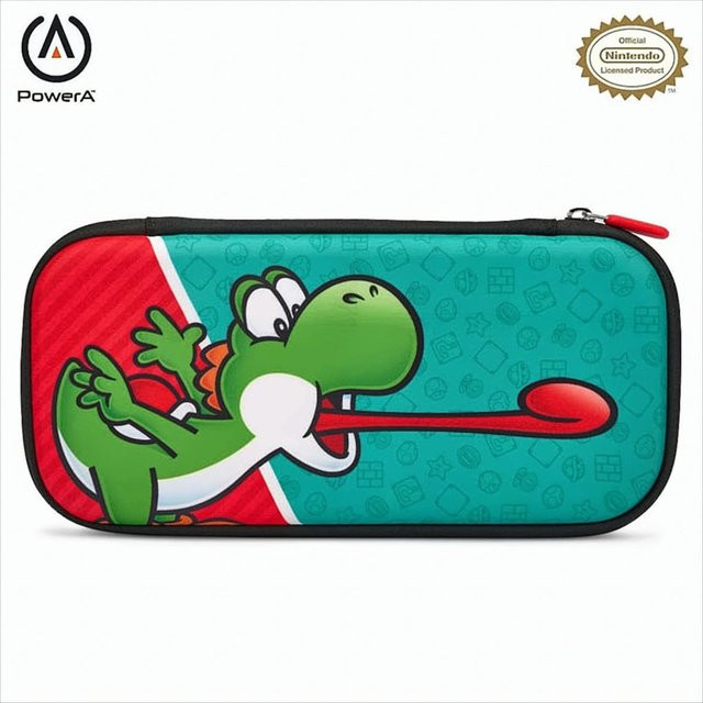 PowerA Slim Go Tasche für Nintendo Switch und Switch OLED im Yoshi Design, Multicolour - Bild 1