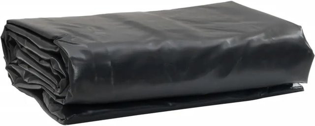 vidaXL Abdeckplane aus PVC in Anthrazit, B: 200 cm, T: 150 cm, Gewicht: 650 g/m² - Bild 1