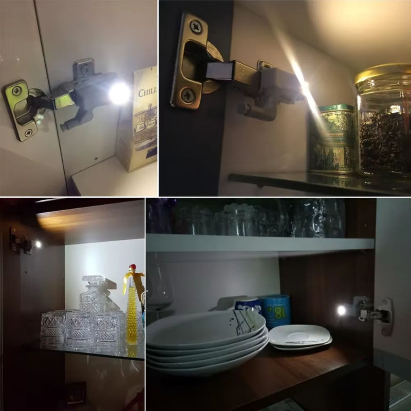 CHNAITEKE 10er Set LED Schrankbeleuchtung mit Bewegungssensor, Warmweiß, Nachtlicht für Kleiderschrank und Möbel - Bild 4