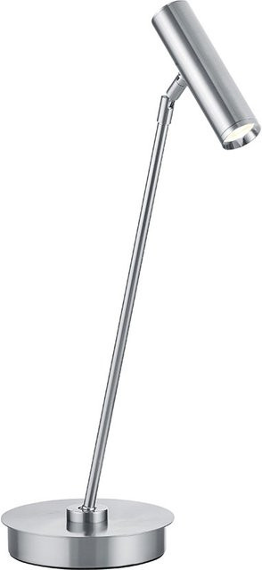 HELL Tom Pro 50441 LED-Tischleuchte in Silber, dimmbar und verstellbar, modern aus Metall - Bild 1