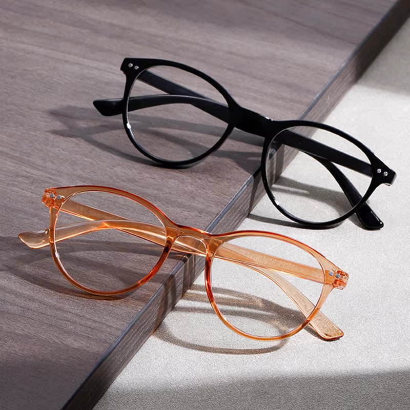 HOZLO Lesebrille, Oval, Kunststoff, Vollrand, Unisex, Photochrome - Bild 2