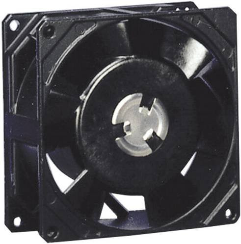 Ecofit Axiallüfter 126LF0181000 Schwarz, 240 V/AC, 750 l/min, B: 80 mm, H: 80 mm, T: 38,5 mm - Bild 1
