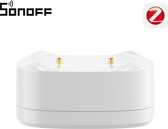 SONOFF SNZB-05P Zigbee Wassermelder zur Wasserleck- und Tropferkennung in Weiß, kompatibel mit Alexa und Google Smart Home - Bild 1