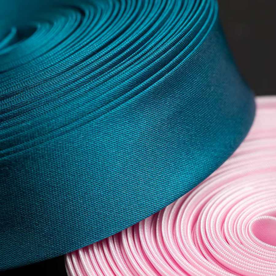 Bügelfreies Schrägband aus Seidenimitat für Cheongsam, Hanfu und Tang-Anzüge, Breite: 2 cm - Bild 2