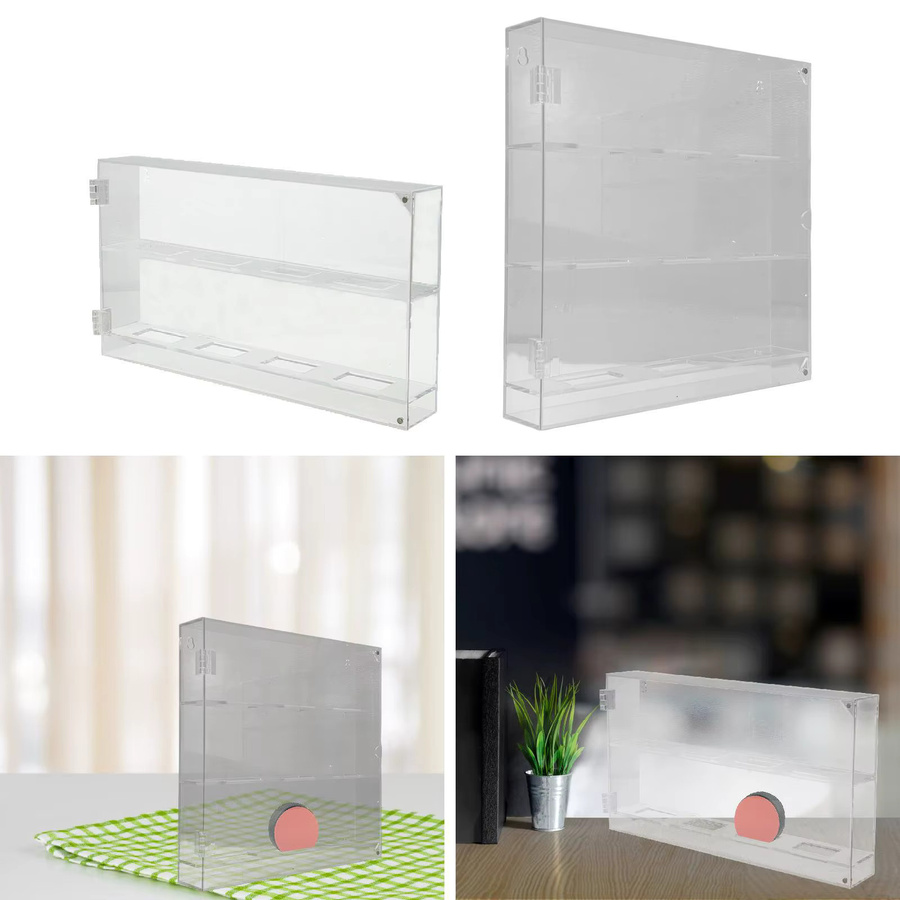 Tooyful Acryl-Hockey-Puck-Vitrine aus transparentem Kunststoff zur Wandmontage - Bild 2