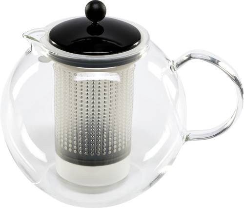 Bodum Assam Teebereiter Transparent Schwarz 1,5 Liter - Bild 1