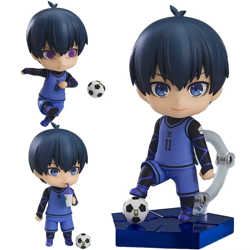 Bandai Anime Actionfigur Seishiro Nagi und Yoichi Isagi in Blau, Kunststoff-Sammlermodell für Kinder, Höhe: 10 cm - Bild 4