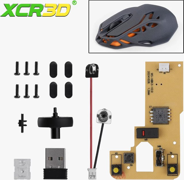 XCR Hardware Bambu Lab Drahtlose Computermaus MH002 DIY Komponenten Kit für 3D-Drucker - Bild 1