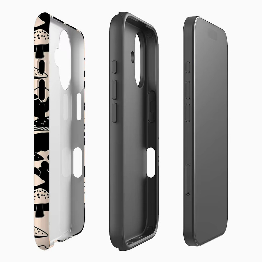 Pilzwald Handyhülle mit Magnetfunktion für iPhone 17 16 15 14 13 Pro Max Plus in Multicolour, robuste Doppel- und Einzelschicht-Schutzhülle - Bild 2