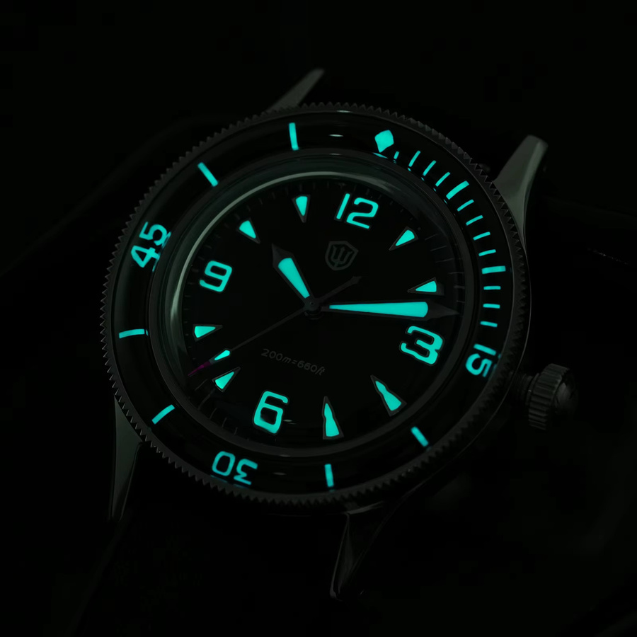 Watchdives Armbanduhr Edelstahl, Quarz, 38 mm, Herren - Bild 5