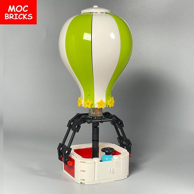 Yiran toy Heißluftballon Feuerstadt Reise, Bausteine, ab 6 Jahren - Bild 1