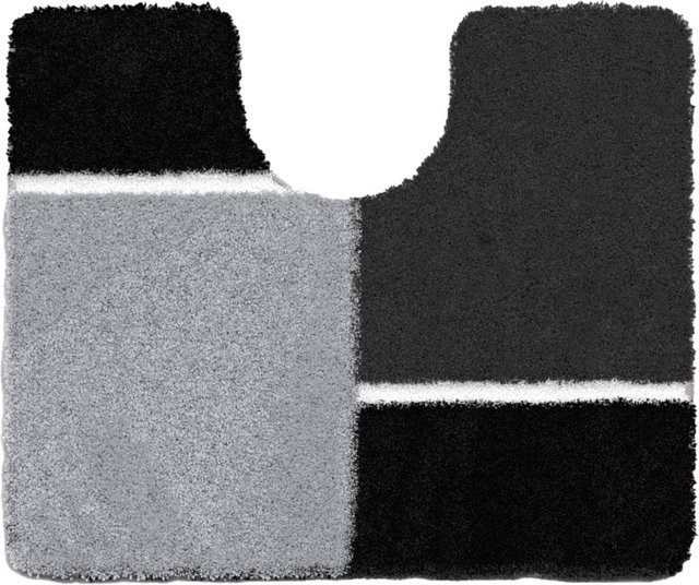 WC-Vorlage ENEMA in Anthrazit und Grau, 60 x 50 x 30 cm - Bild 1