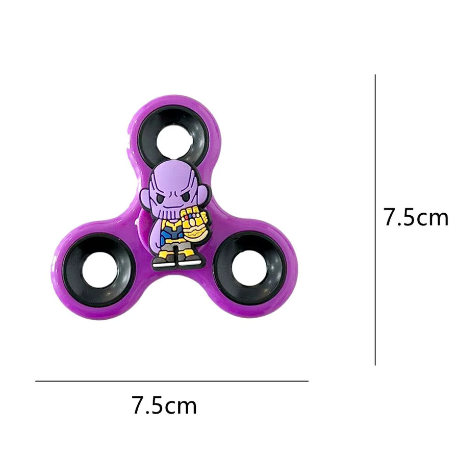 Bandai Marvel Thanos Superhelden Actionfigur, Fidget Spinner, 1-teiliges Set - Bild 2