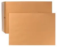 POSTHORN Versandtasche DIN E4 ohne Fenster aus Kraftpapier, Braun, B: 28,0 cm x H: 40,0 cm - Bild 1